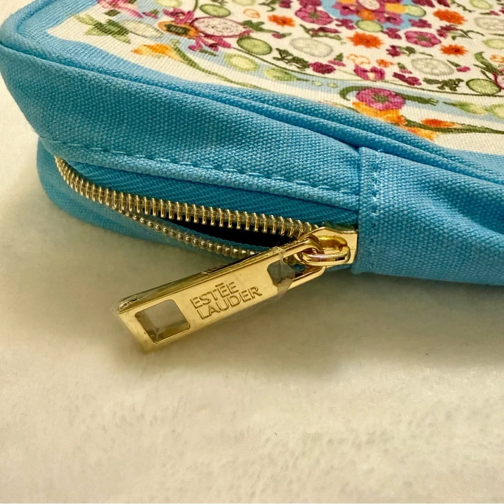 Estee Lauder Limited Edition Floral Cosmetic Bag